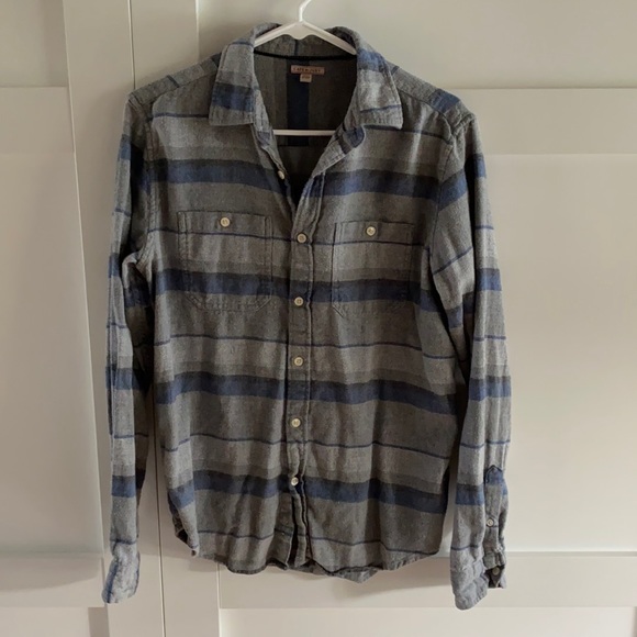 Men’s Cape Juby blue and grey flannel - Picture 1 of 3